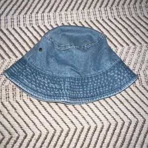 Newhattan Blue Denim Bucket Hat Size Large XLarge